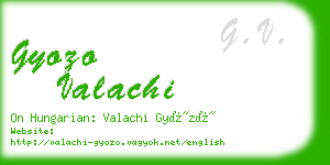 gyozo valachi business card